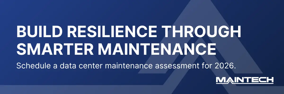 Enterprise data center maintenance 2026