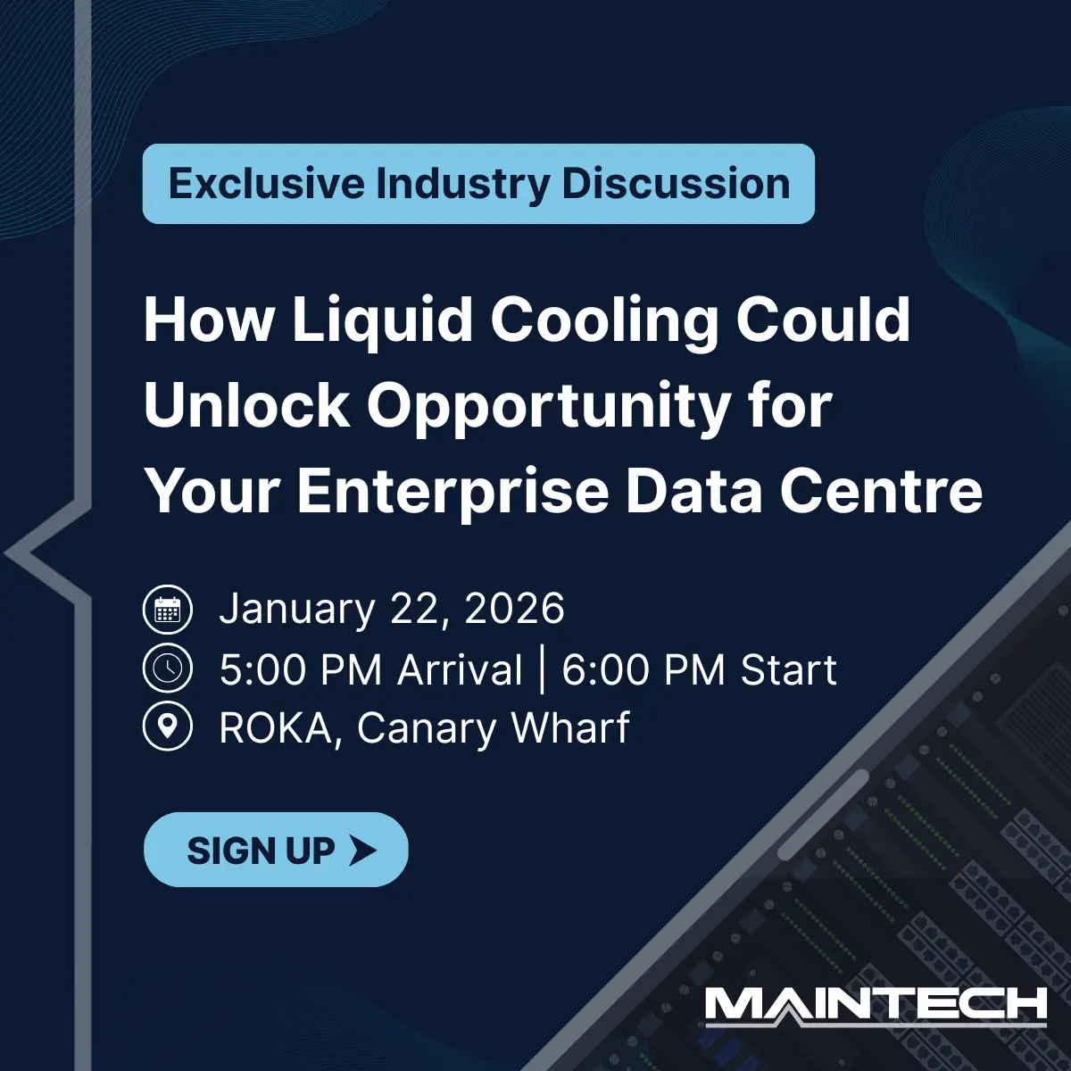 Liquid Cooling - Jan LinkedIn Ad