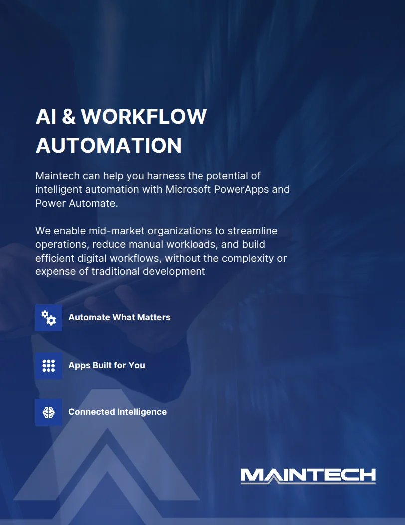 AI workflow automation Datasheet
