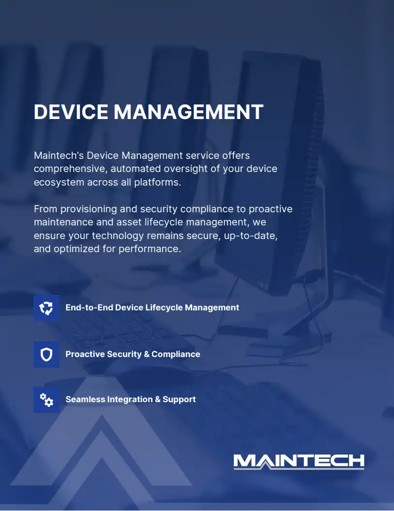Device Management Datasheet