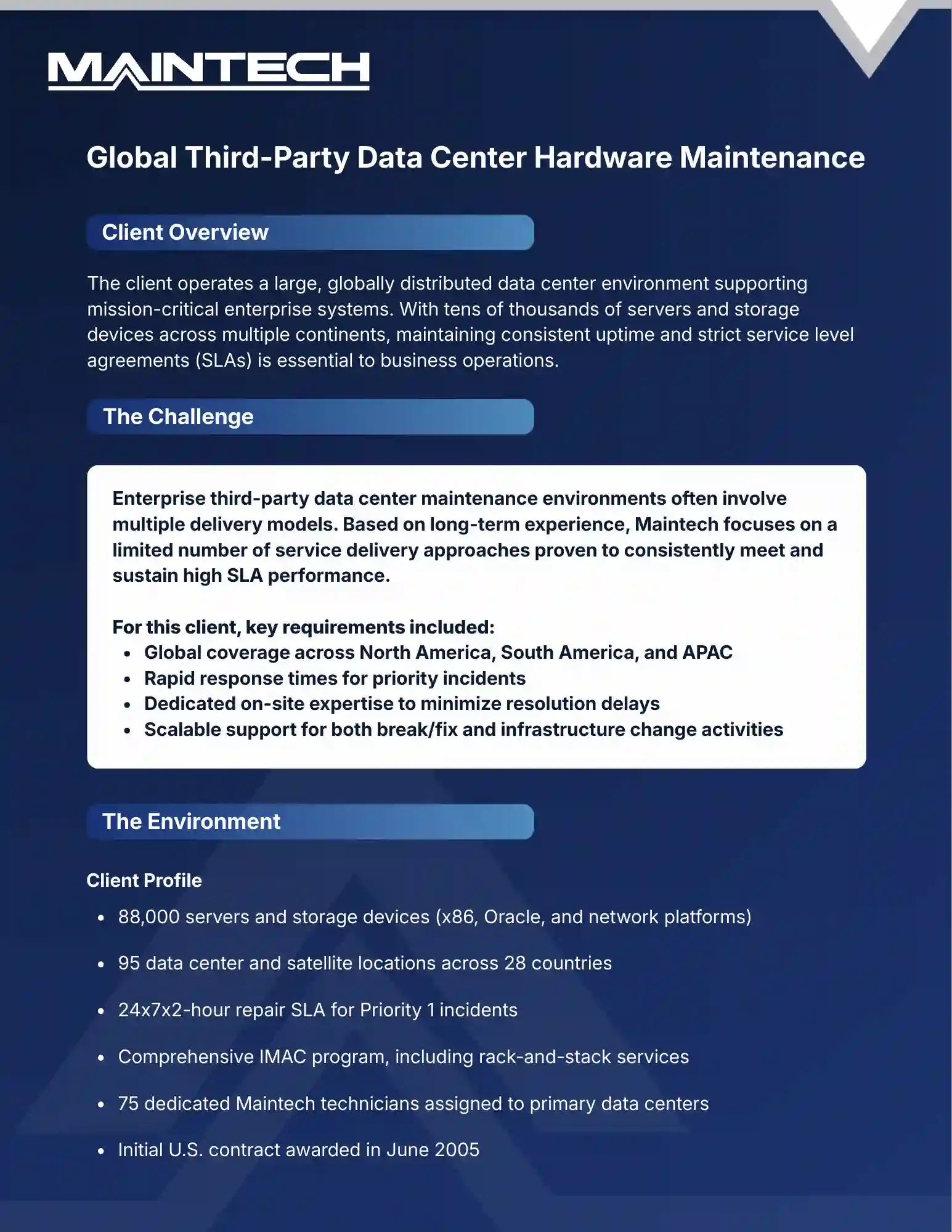 Global Third-Party Case Study